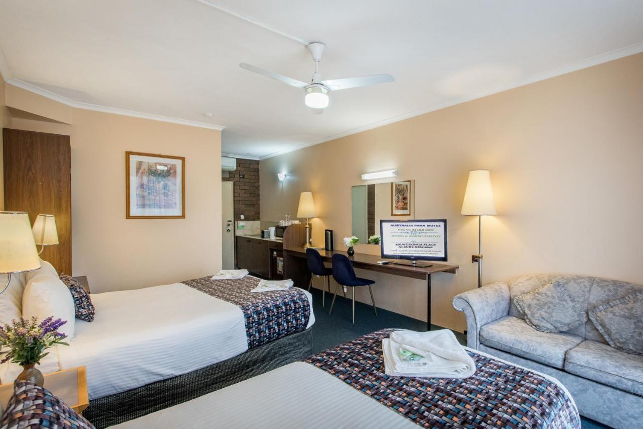 Australia Park Motel Албъри Екстериор снимка